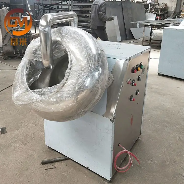 
CE Approved Sugar Coating Pan Machine/ Chocolate Candy Coating Machine 