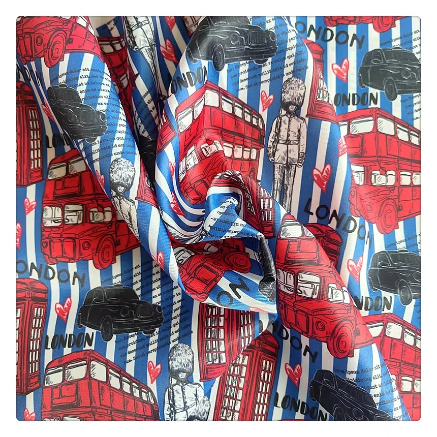 21# Suit lining Leopard camouflage Pattern 100%polyester twill taffeta liner for spring summer autumn garment linings