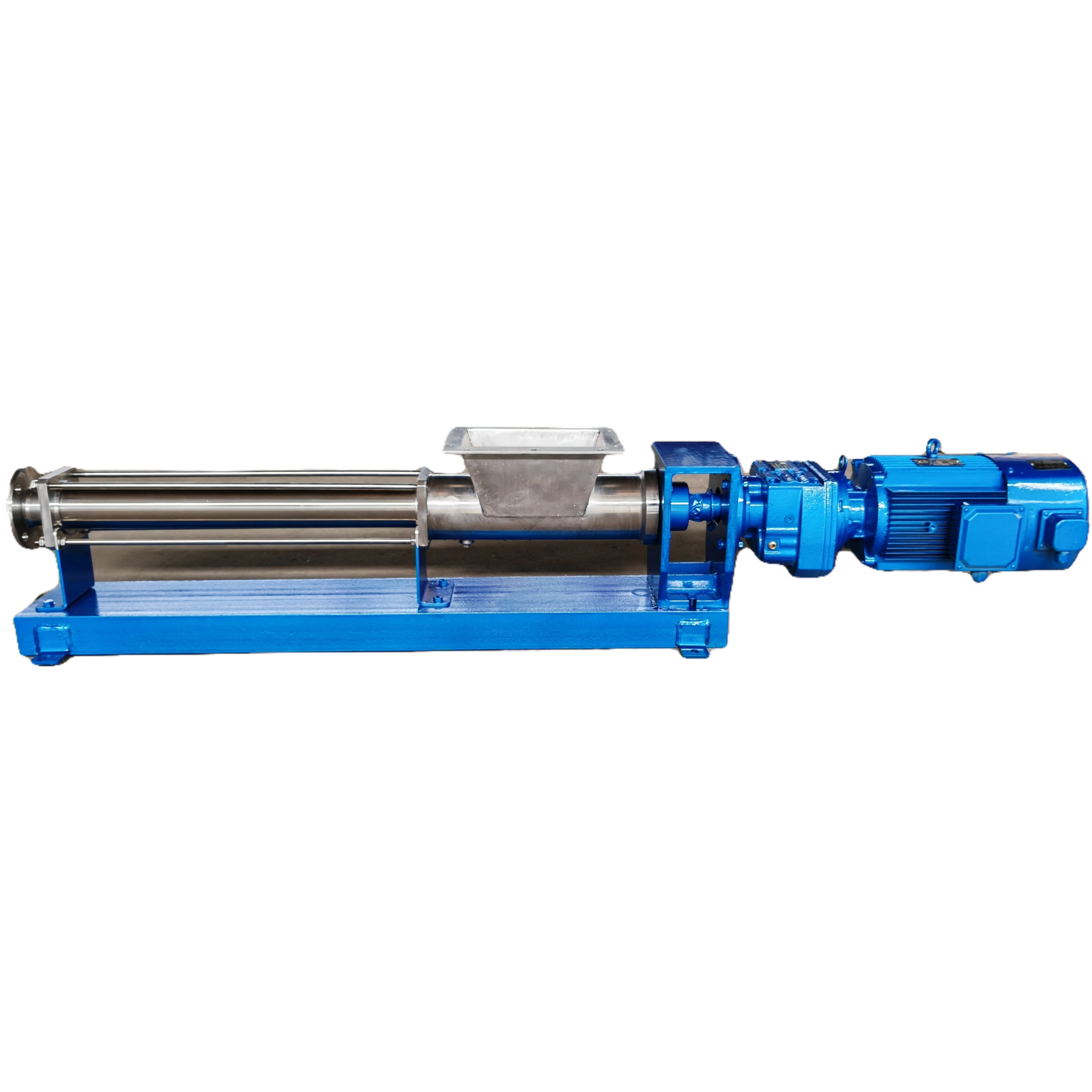 Ronice Food grade  SS304/316 Open Hopper Progressing cavity pump  as Netzsch/Seepex/Mono