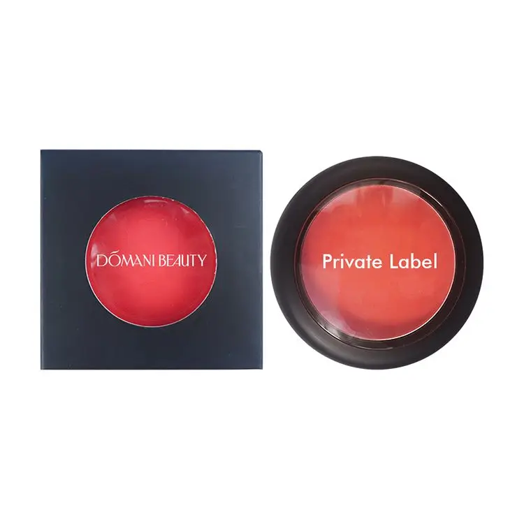 
Domani Beauty Oem 5 Colors Black Monochrome Makeup Blush Matte Shimmer Face Powder Waterproof Long Lasting Private Label Blush 