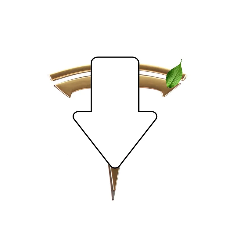 Hot Sale Front & Rear Metal Badges for Tesla Model 3 S X Y Hood Badge Body Stickers Use