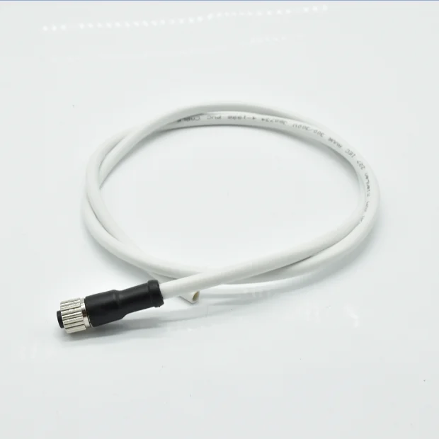 M12 Винт водонепроницаемый 8 pin женский Электрический кабель провода разъем