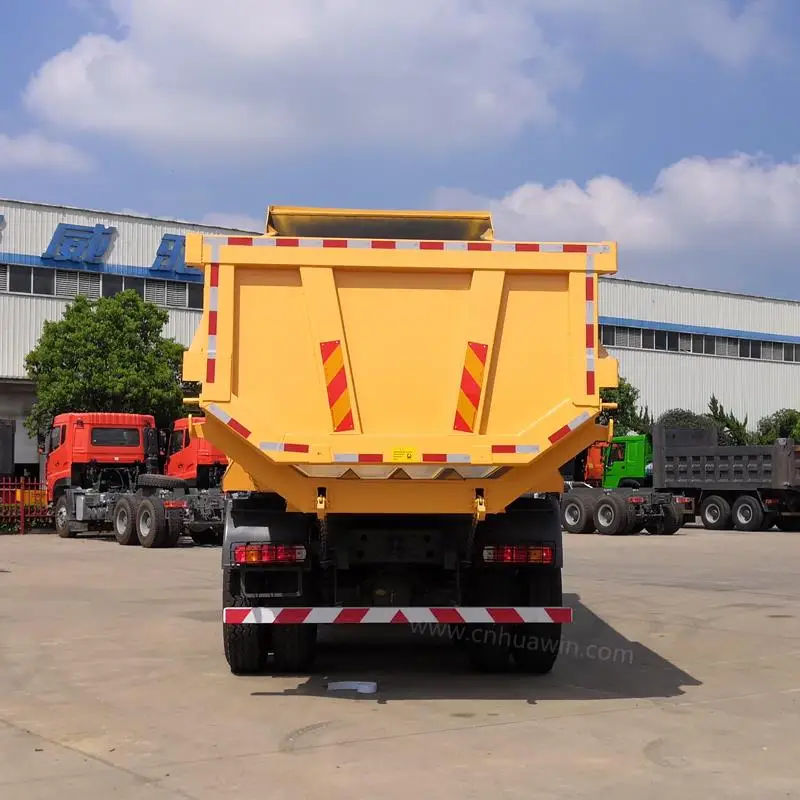 Лучшие торговые продукты howo 8X4 u-образный самосвал с подъемной задней дверью самосвал