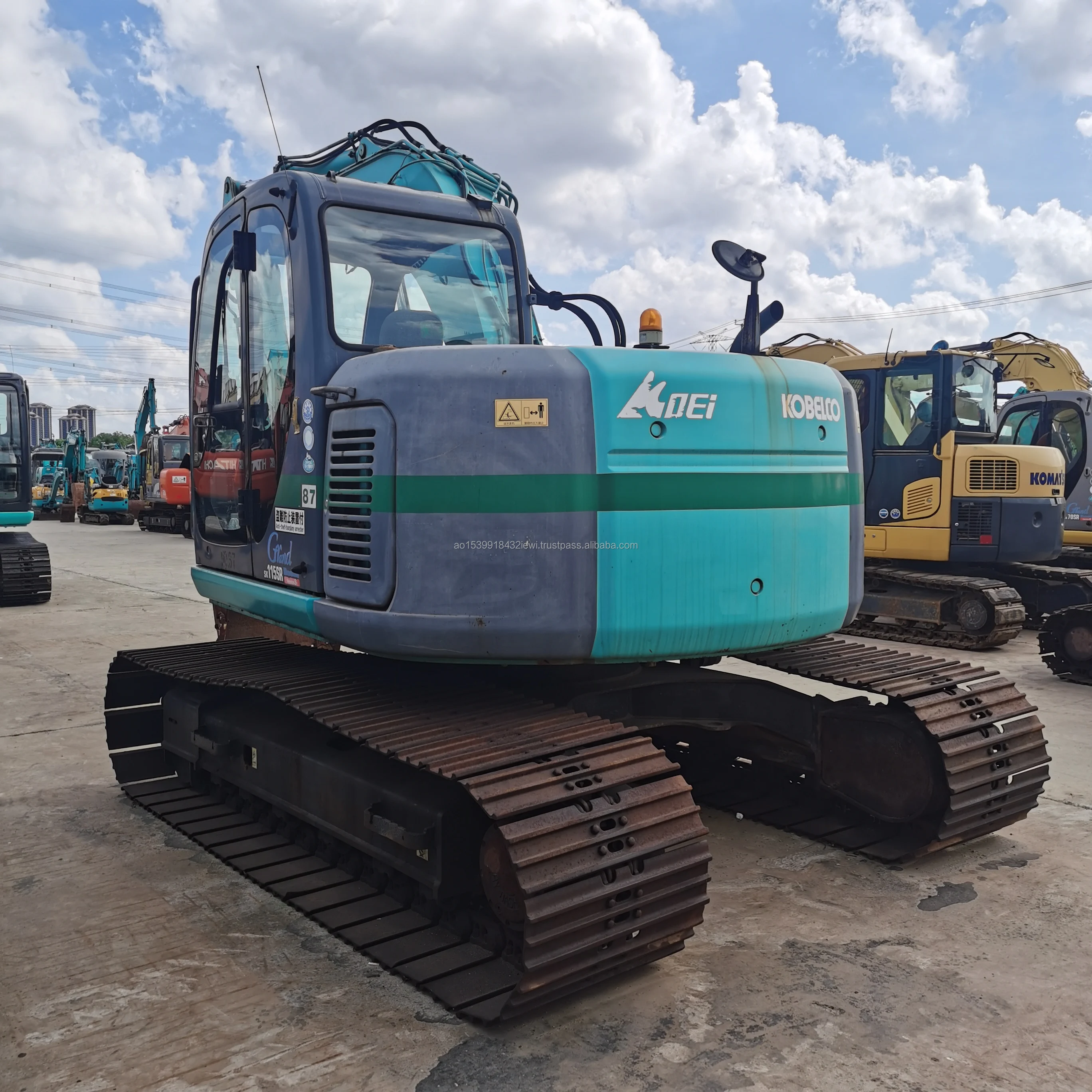 Cheap Kobelco SK115sr excavators for sale used Kobelco Crawler Excavator
