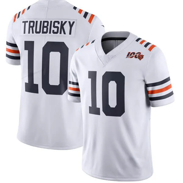 Оригинальная 1:1 Американская Футбольная майка мужская Chicago Bears D.J. Moore NK темно-синяя командная цветная игра Регби Джерси регби одежда на