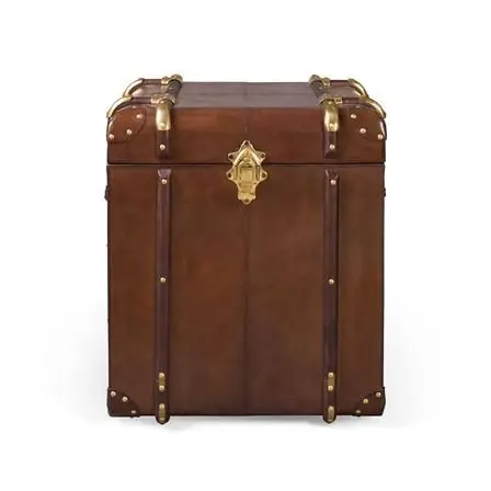 Оригинальный багажник и накладным замком на небольшой винтажный чемодан защелки оборудования