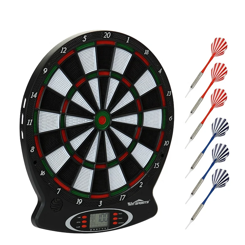Factory professional dartboard christmas dart game led display electronic dartboard