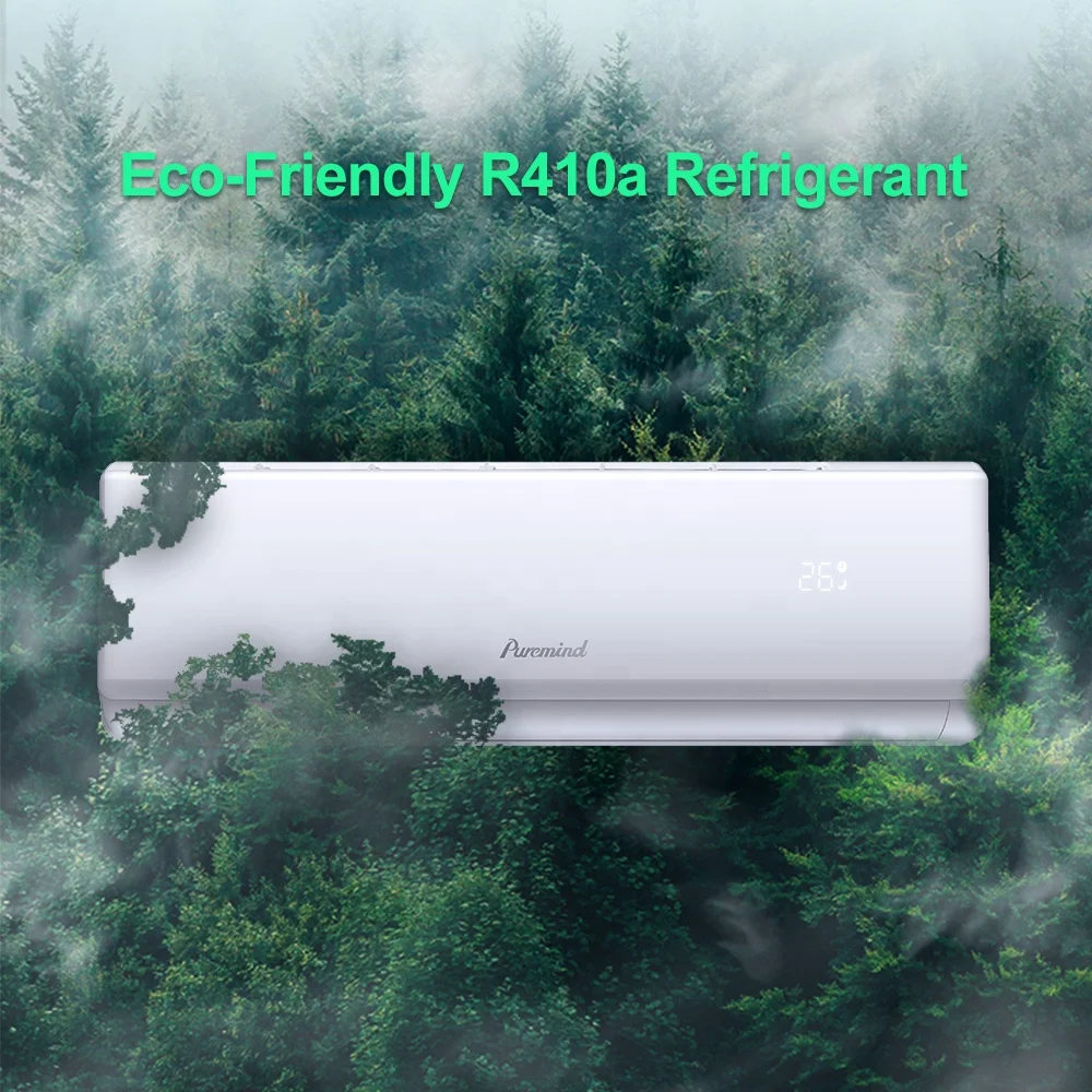 Мини-кондиционеры puнапоминает 9000Btu 12000Btu 18000Btu 24000 Btu без каналов сплит-кондиционеры тепловой насос ВКЛ/ВЫКЛ умный