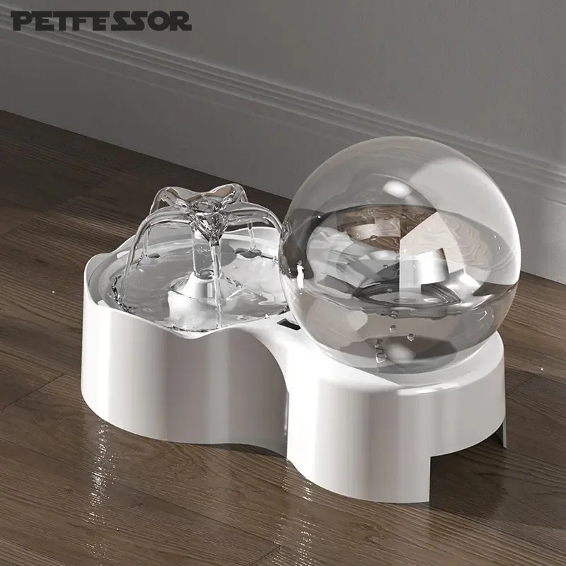 Wholesale Automatic Portable 2.3L Pet Smart Feeder Water Dispenser for Dogs Cat Pet Bowls & Feeders