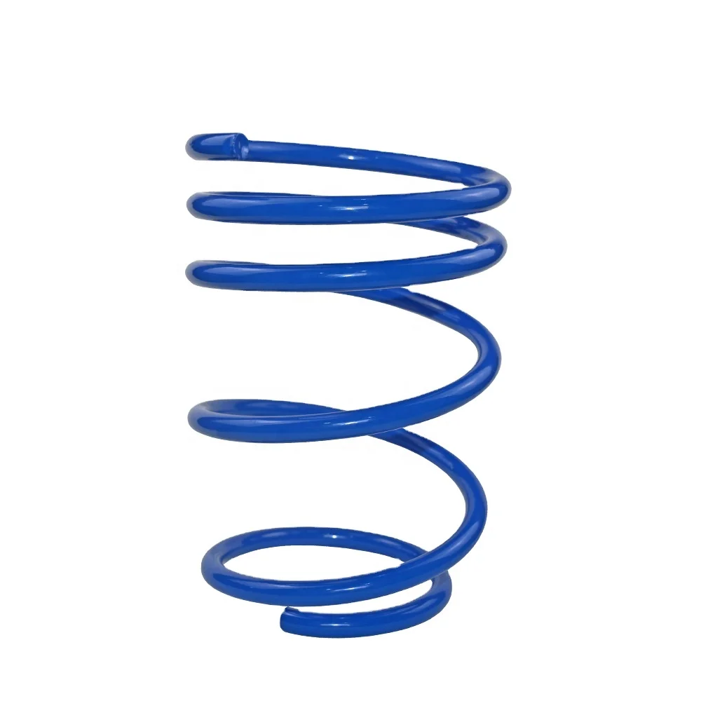 Blue auto spring custom big steel car suspension spring