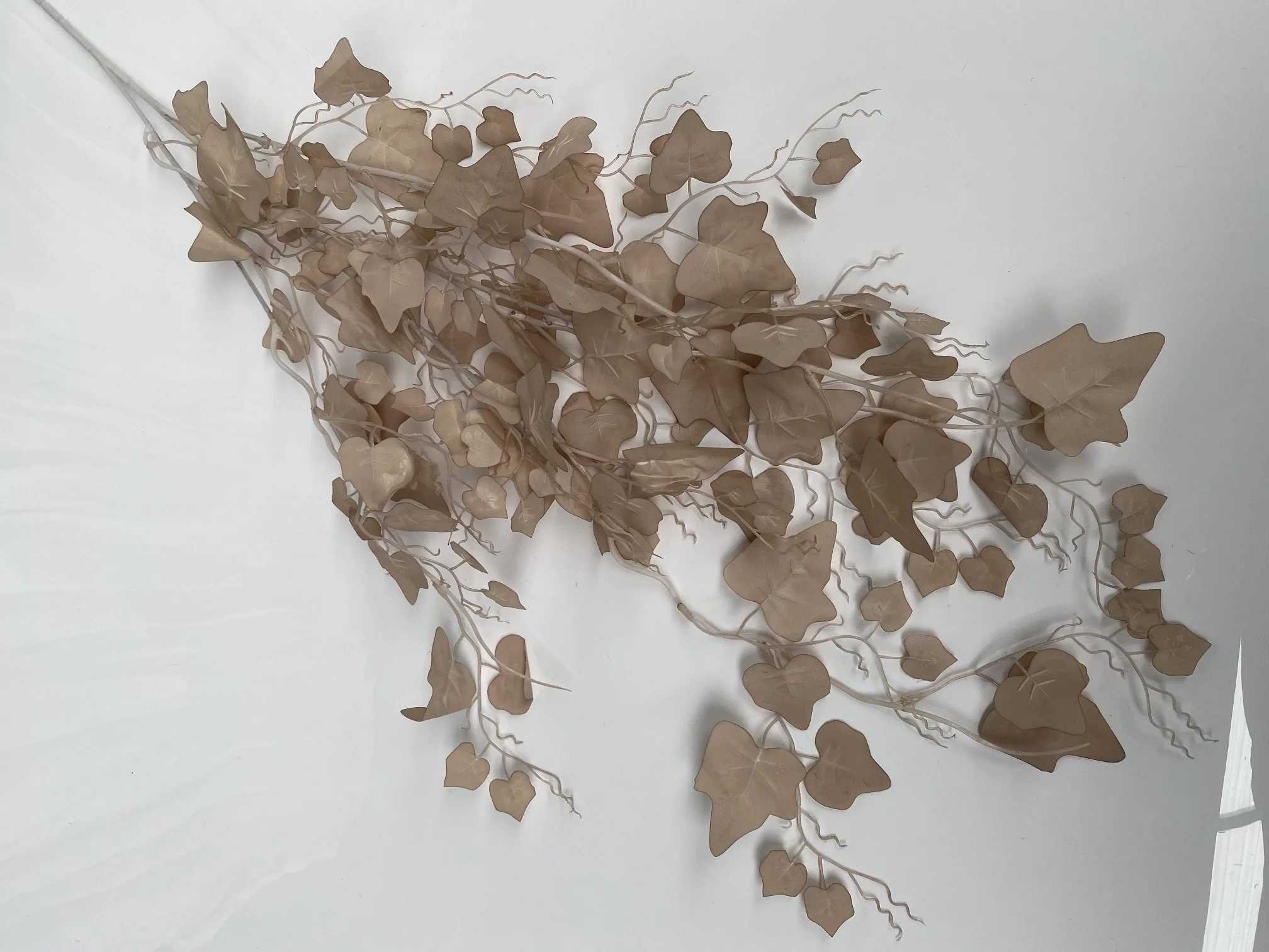 Wedding Decoration Artificial Plant Wall Outdoor Long Branch Grape Leaves