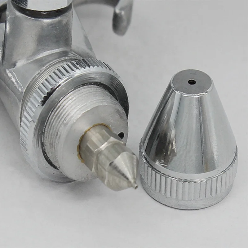 Pneumatic paint spray gun 0.3mm air spray gun set industrial use for wood/metal/plastic painting with spray gun cup pneumatic to