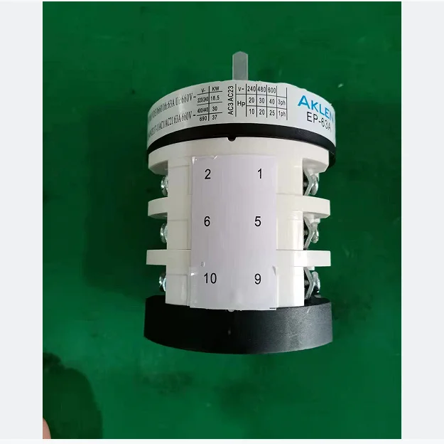 Factory Directly EP-63A 1-0-2 3P Changeover Switch Selection Switch Rotary Switch