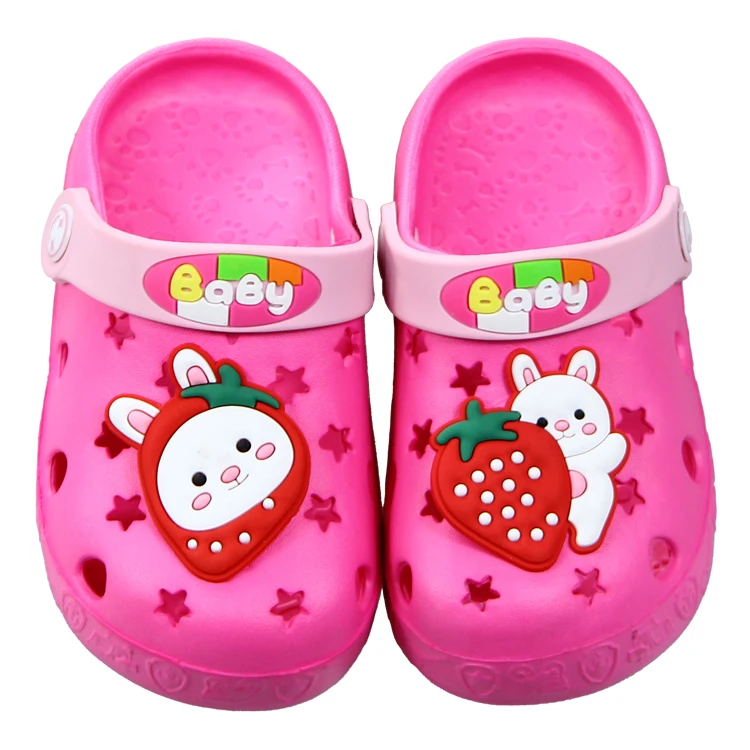 Сандалии Детские с дырками, Мультяшные шлепанцы, пляжная обувь для отдыха, мультяшный рисунок, лето 2021