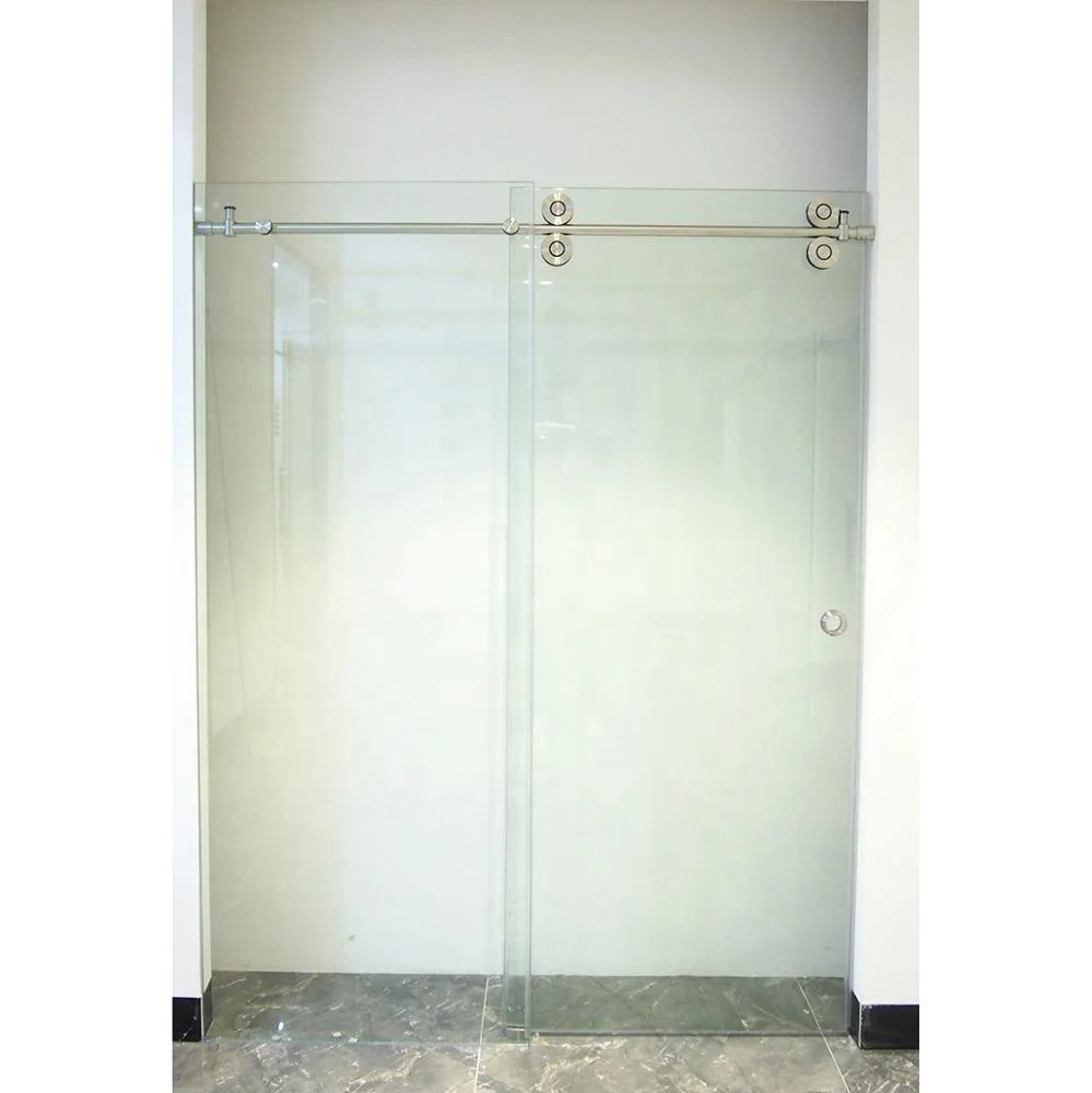 Гладкие и мягкие ролики для двойной душевой двери диаметром 70 толщины стекла 8-12