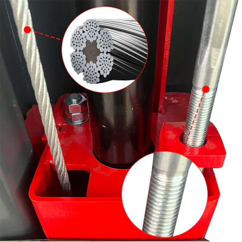 Fostar USA NV DDP Price  Lock Release 11,000lbs Two Post Asymmetrical Vehicle Lift