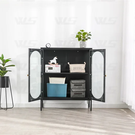 Wholesale Price Double Door Modern Design Cheap home Storage Steel Metal Cupboard File Cabinet