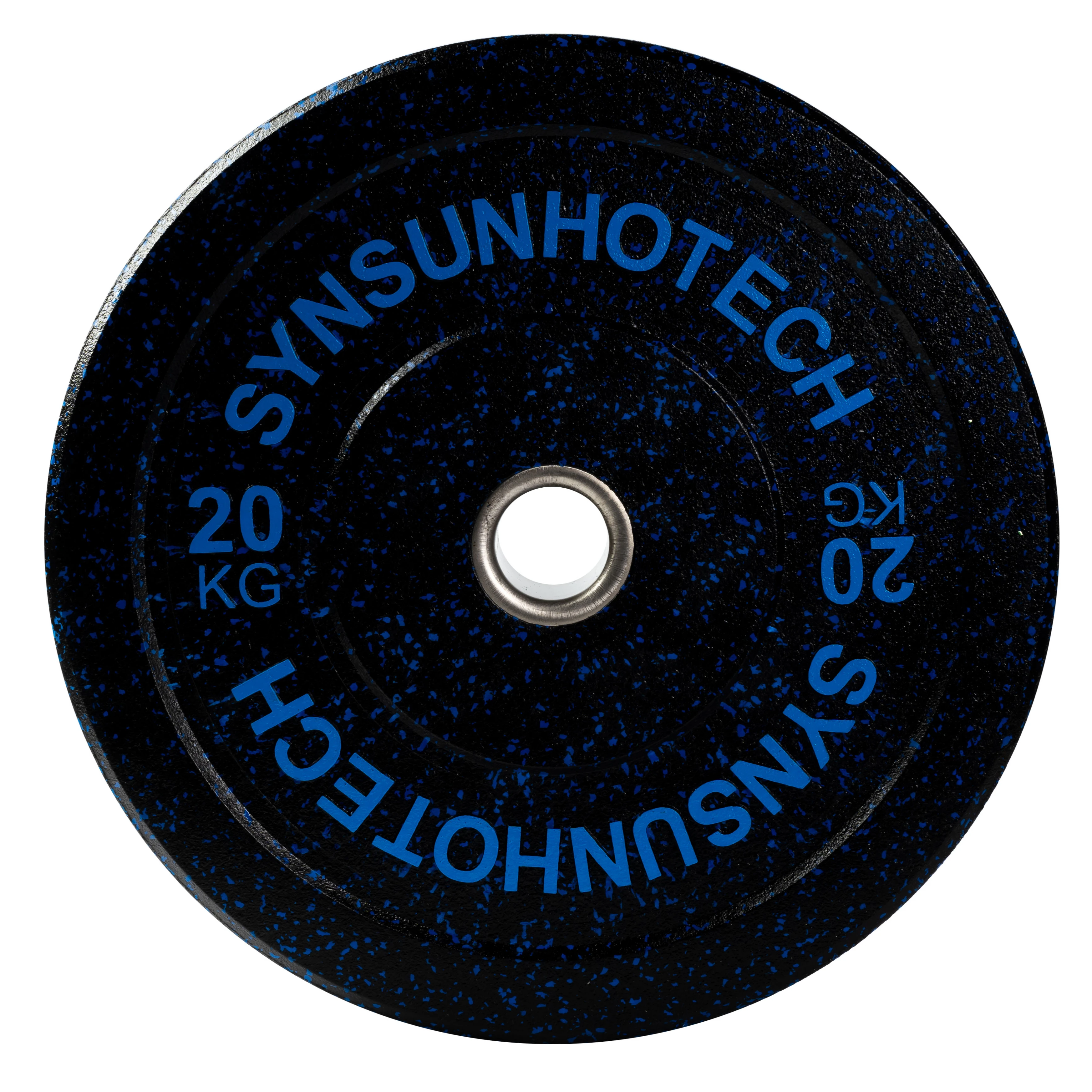 Crumb Weight Lifting Plates Black Hi Temp Rubber Colored Dots Free Weights Bumper Plates