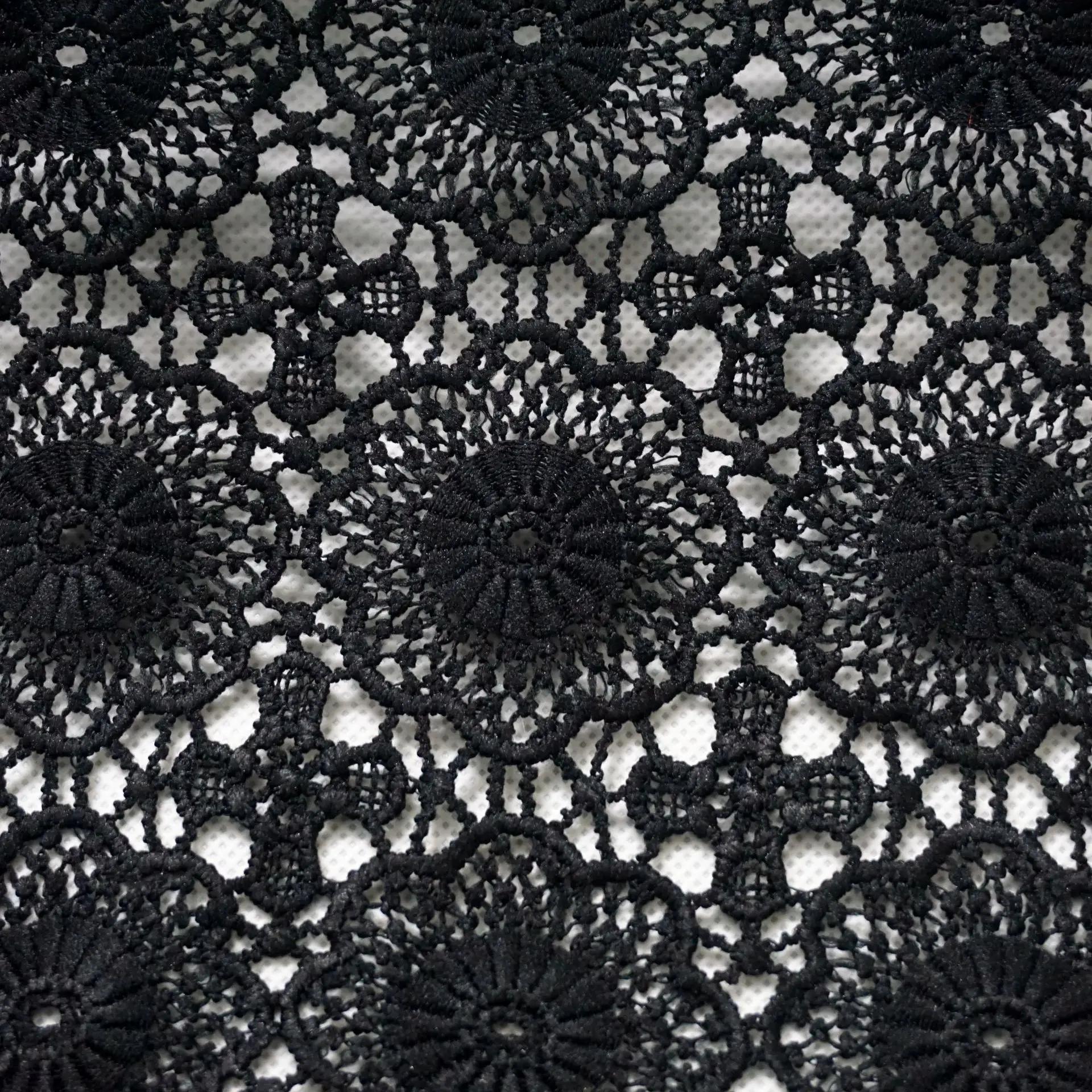 selling competitive price beautiful lace fabric embroidery fabrics for clothing material