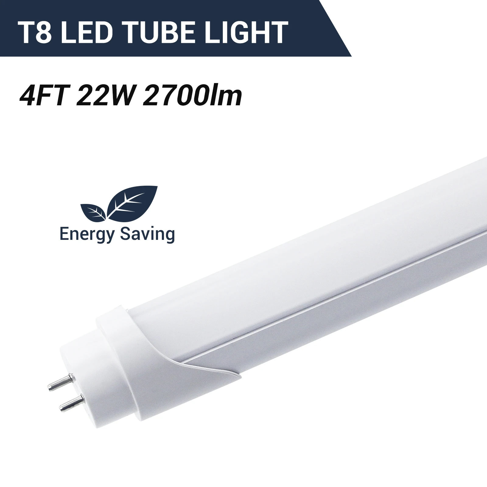 factory price t8 tube light fixture 3 wattage CCT Selectable 3500K5000K replace fluorescent tubes with LED for living room home