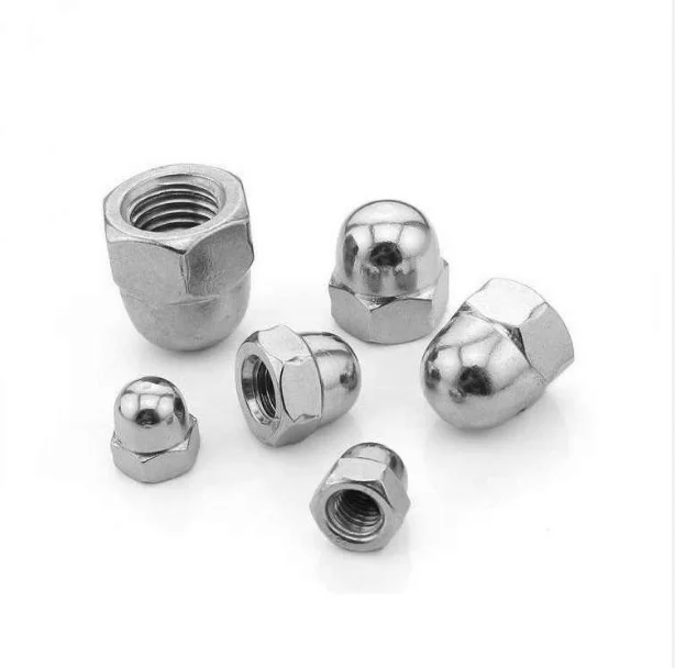Din1587 Stainless Steel M6 M8 M10 M12 Hexagon Dome Cap Nut Acorn Domed Nuts