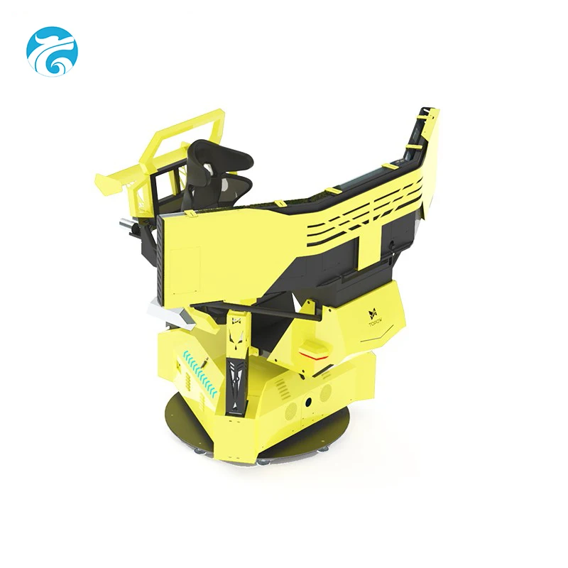 Electric 3dof motion platform 3 screen VR Simulator Racing Car