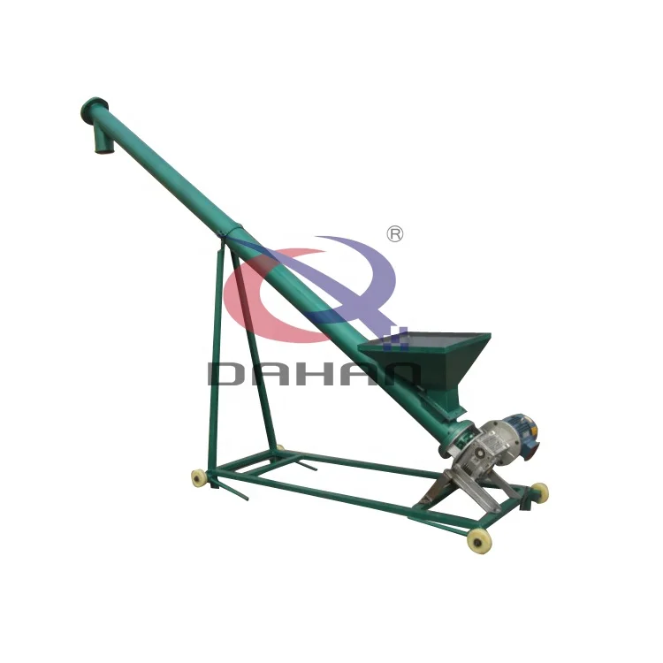 High Flexible Lime-Ash U Type Inclined Shafted Worm Manure Screw Conveyor Machine Price