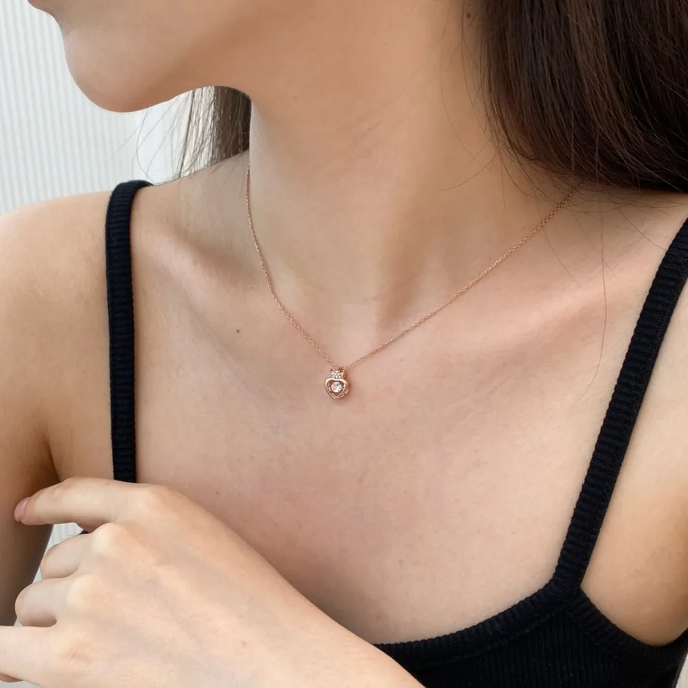 Женское длинное ожерелье из серебра 925