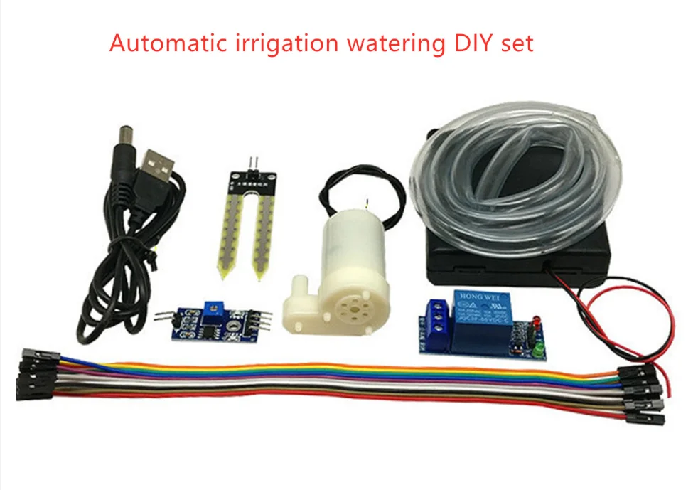small Automatic Irrigation Module DIY Kit /Soil Moisture Detection Automatic Water Pumping Intelligent irrigation Kit