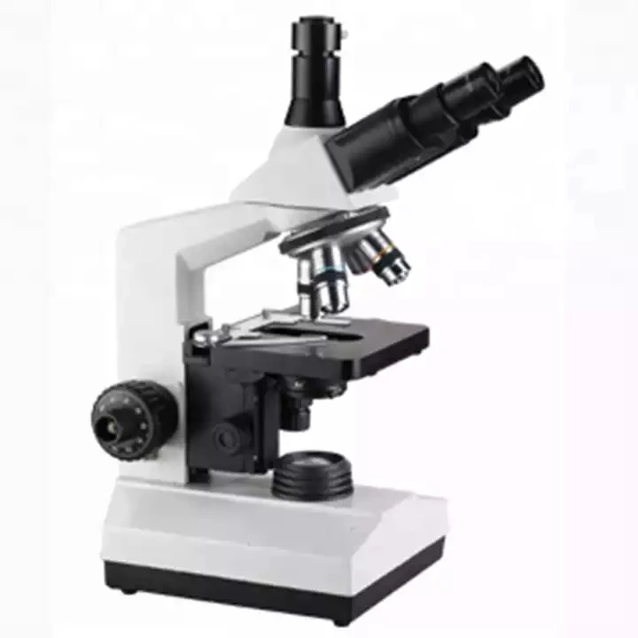 XSZ-107sm Trinocular Microscope with Camera lab compound biological microscope optical digital microscope LED display screen