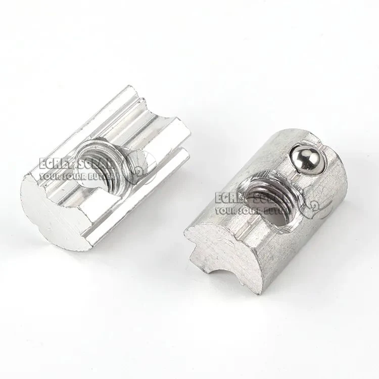 Energy Related Products Solar Slot Nut Ball M8 Photovoltaic Aluminium Profile