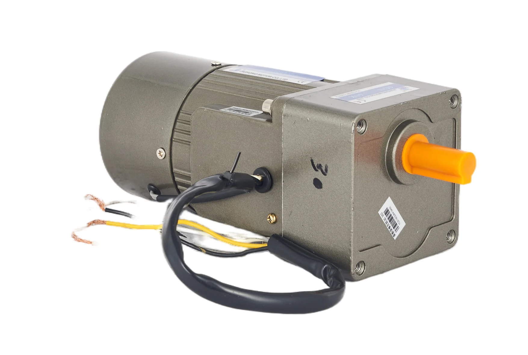 AC gear induction motor for roller function with brake