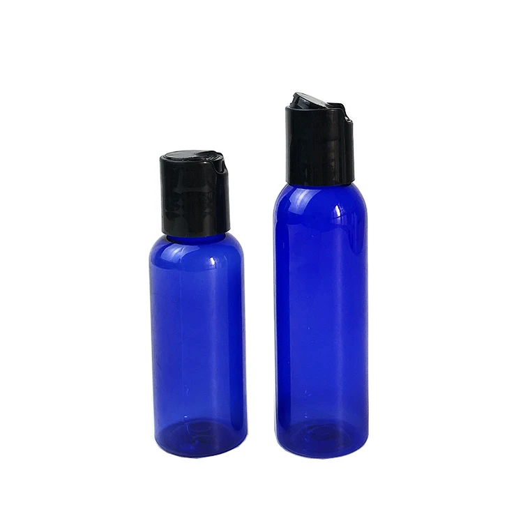 Hot Sale Shampoo Bottles Empty 100ml 150ml 250ml 500ml PET Plastic Container with Disc Top Cap Hair Gel Lotion Bottles