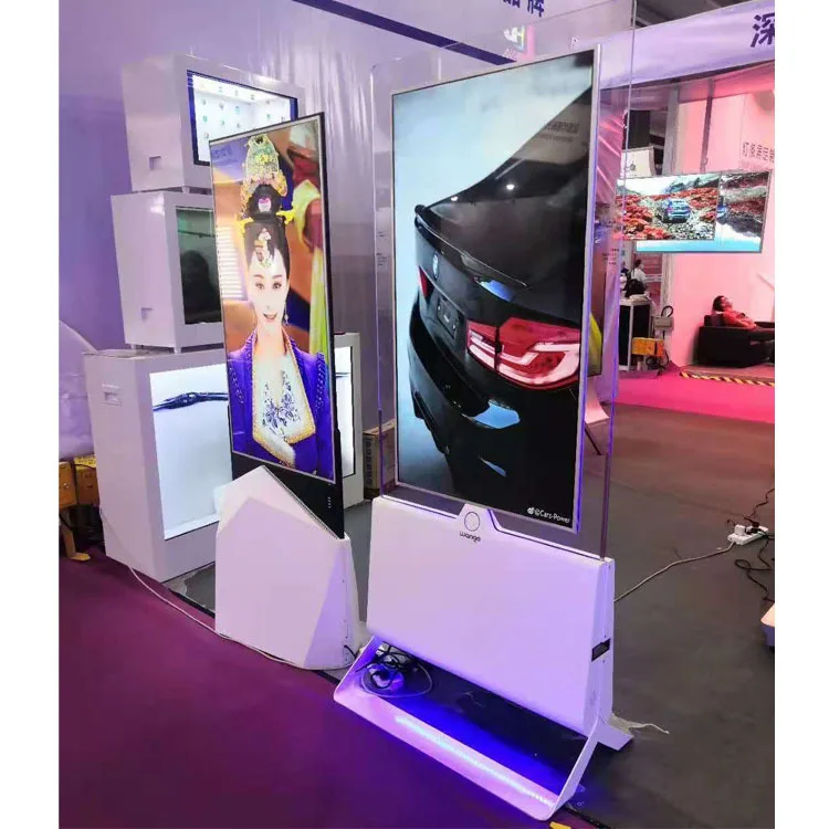 Sexy 32'-65'TV Ultra Thin Digital Signage and Displays android wall mounted lcd advertising display floor stand LCD