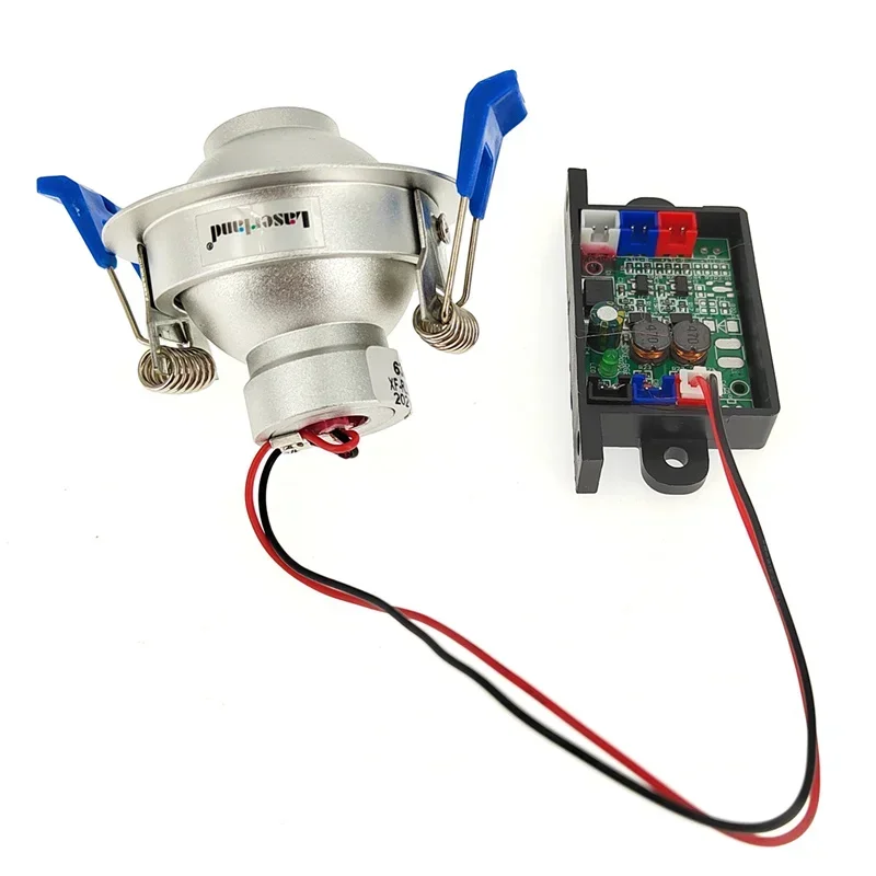 Red 650nm 638nm 200mw 500mw 12VDC KTV Bar Stage Lighting Laser Module Roof Installation