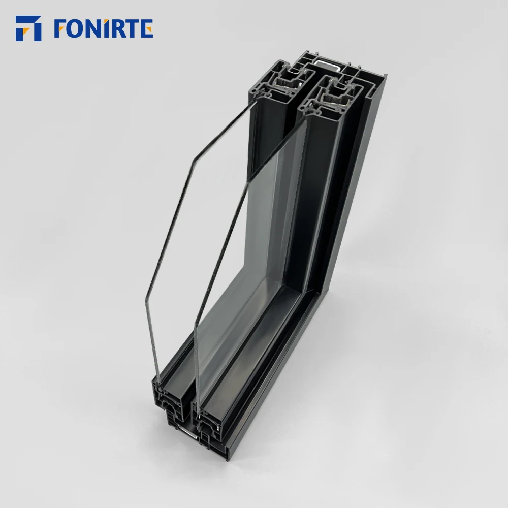 Wholesale High UV Protection White UPVC Windows and Doors PVC Plastic Profiles from Chinese Manufacturer Factory for Building