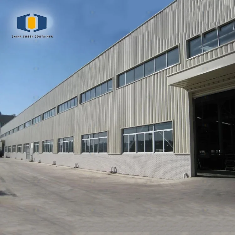 CGCH Prefab modern Workshop Structure Steel Warehouse Shed Steel Structure Building hangar steel structure warehouse