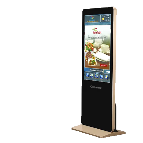 43 inch floor standing advertising LCD windows lcd touch screen digital signage kiosk