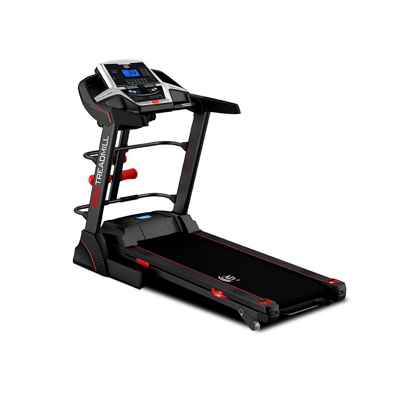 High motor home shock absorbing electric treadmill function adjustable slope running machine can customized