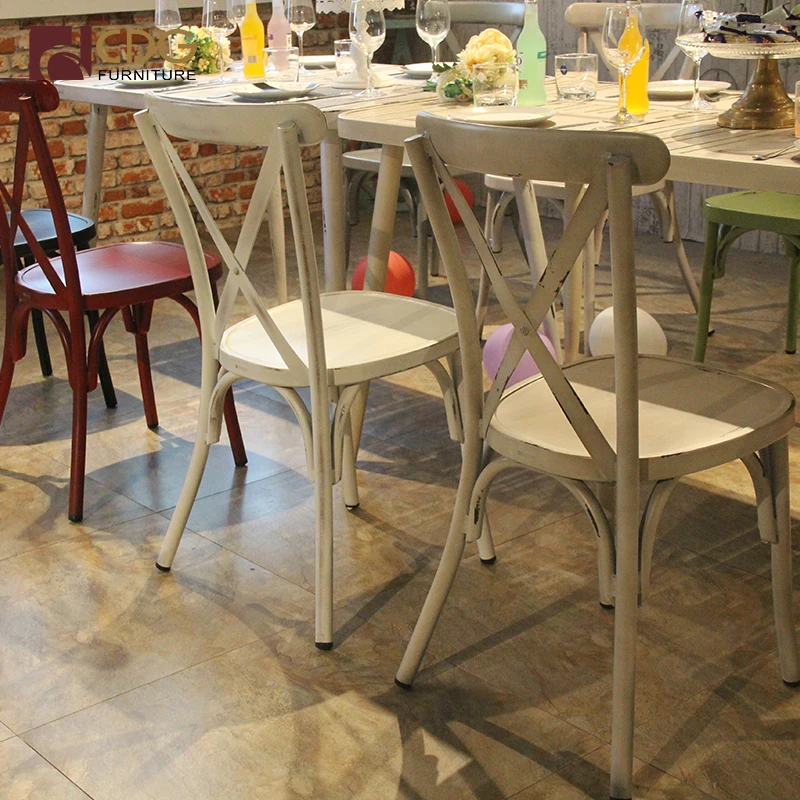 Commercial Hot sale Restaurant Furniture Metal Dining Chairs Antique Chair