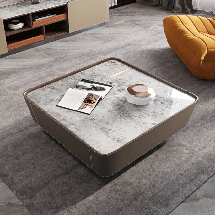 Nodic furniture tv stand and coffee tables wooden walnut modern wood coffee table living room furniture