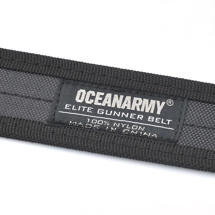 
New army tactical belt canvas nylon material woven Weaving fabric mens belt 