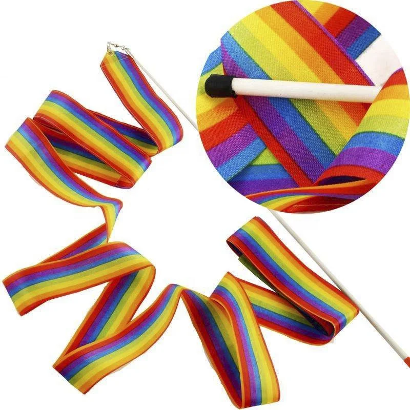 Rhythmic Art Gymnastic Streamer Dance Ribbon with 4m*50cm