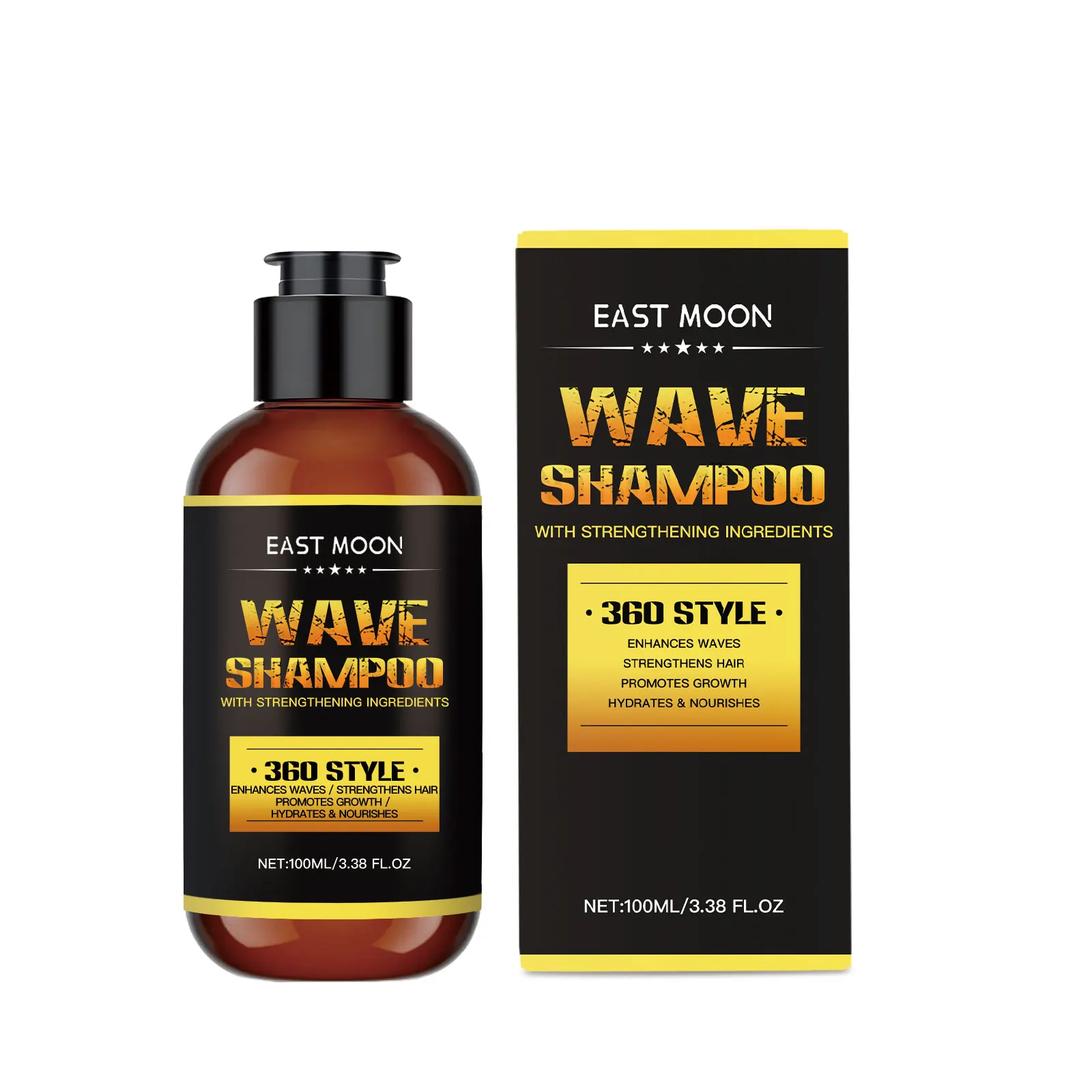 Men Hair Styling Wax Long-Lasting Strong Shaping Pomade hair growth essential oil Anti hair loss and growth shampoo Set