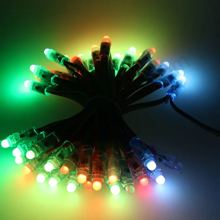 Outdoor Waterproof 5V 12mm DMX Pixel String Lighting Point SMD RGB Advertising Signs Led Pixel Light