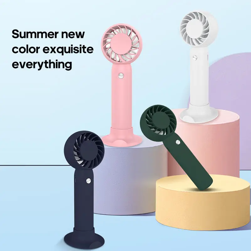 Summer Portable Handheld Fan Mini Desktop Air Cooler Outdoor pocket Fan Cooling Travel Hand Ventilation Mini Fan for office