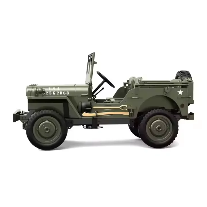 2025 New 2.4G 1:10 Remote control Jeep model toy 4WD simulation multi-purpose SUV climbing vehicle
