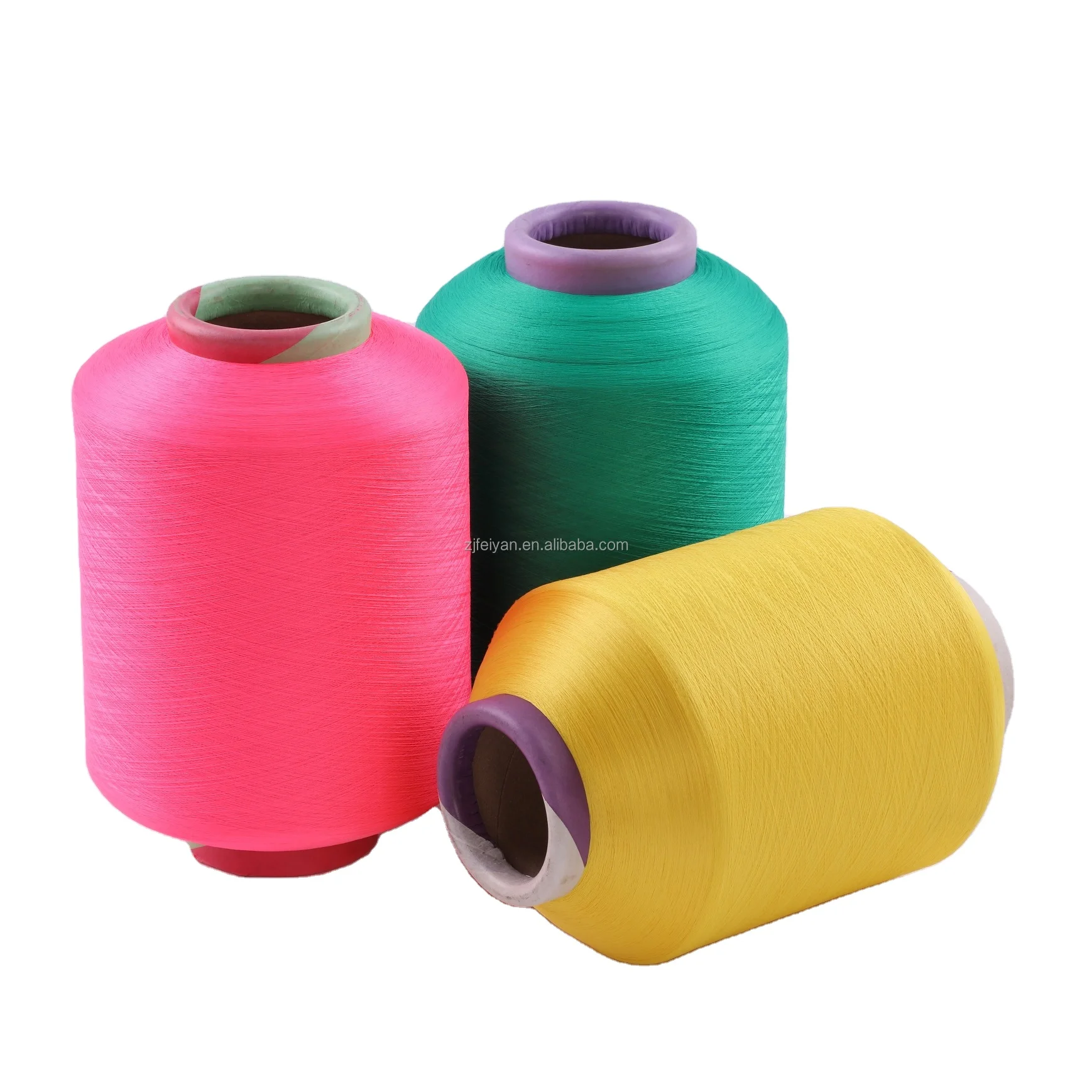 New product spandex air covered yarn grade AA 3075 polyester spandex yarn for knitting