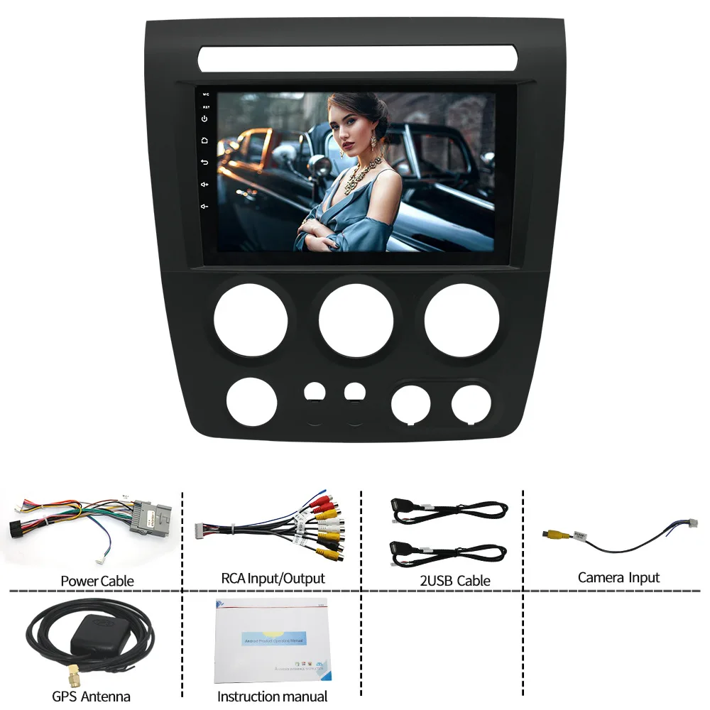 Hummer H3 multimedia Android intelligent navigation player special car special large screen all-in-one machine