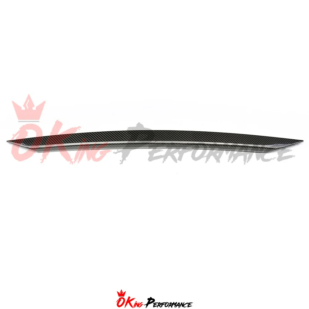 Dry Carbon Fiber Trunk Lid Up Trim (without logo) For INFINITI Q50 2013-2017